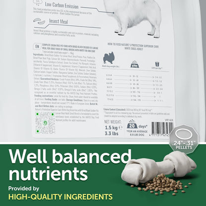 Nature's Protection Superior Care White Dogs Grain-Free Dry Dog Food - High Protein, Tear Stain