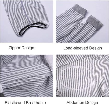 Yeapeeto Dog Onesie Surgery Recovery Suit for Large Medium Bodysuit Dogs Pajamas PJS Full Body for