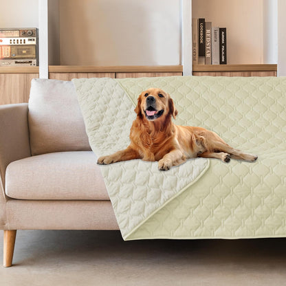 gogobunny 100% Double-Sided Waterproof Dog Bed Cover Pet Blanket Sofa Couch Furniture Protector for
