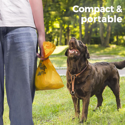 Dog Poop Bags Rolls Biodegradable 100% Leak Proof Thickened Dog Waste Bags -120 Count 8 Rolls