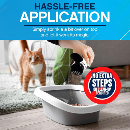 NonScents Cat Box Deodorizer - Odor Eliminator - Reduces Scooping, Extends Litter Lifespan