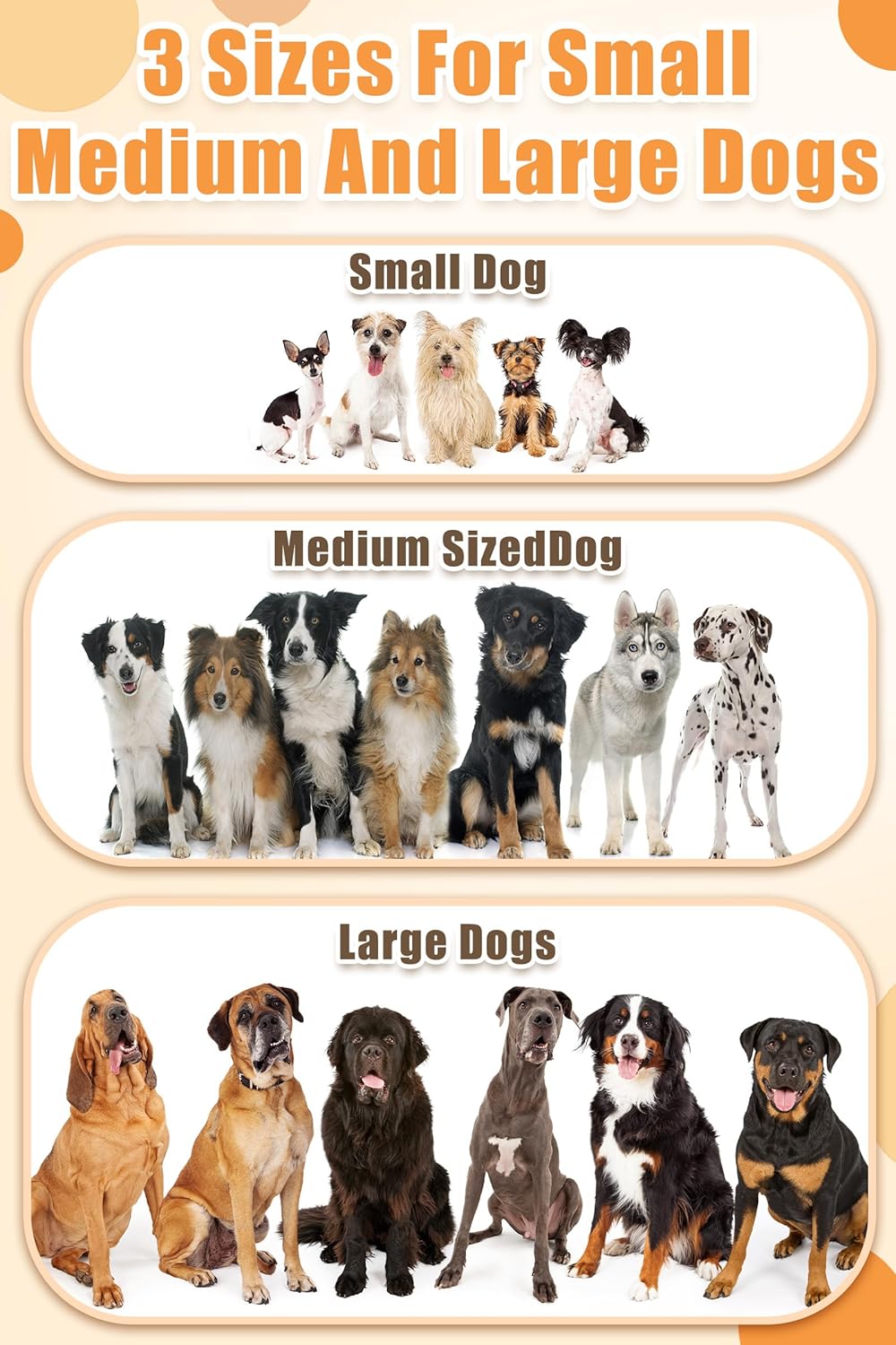 1.96'' Dog Balls for Dogs Aggressive Chewers Indestructible Tennis Durable Bouncy Interactive Dog
