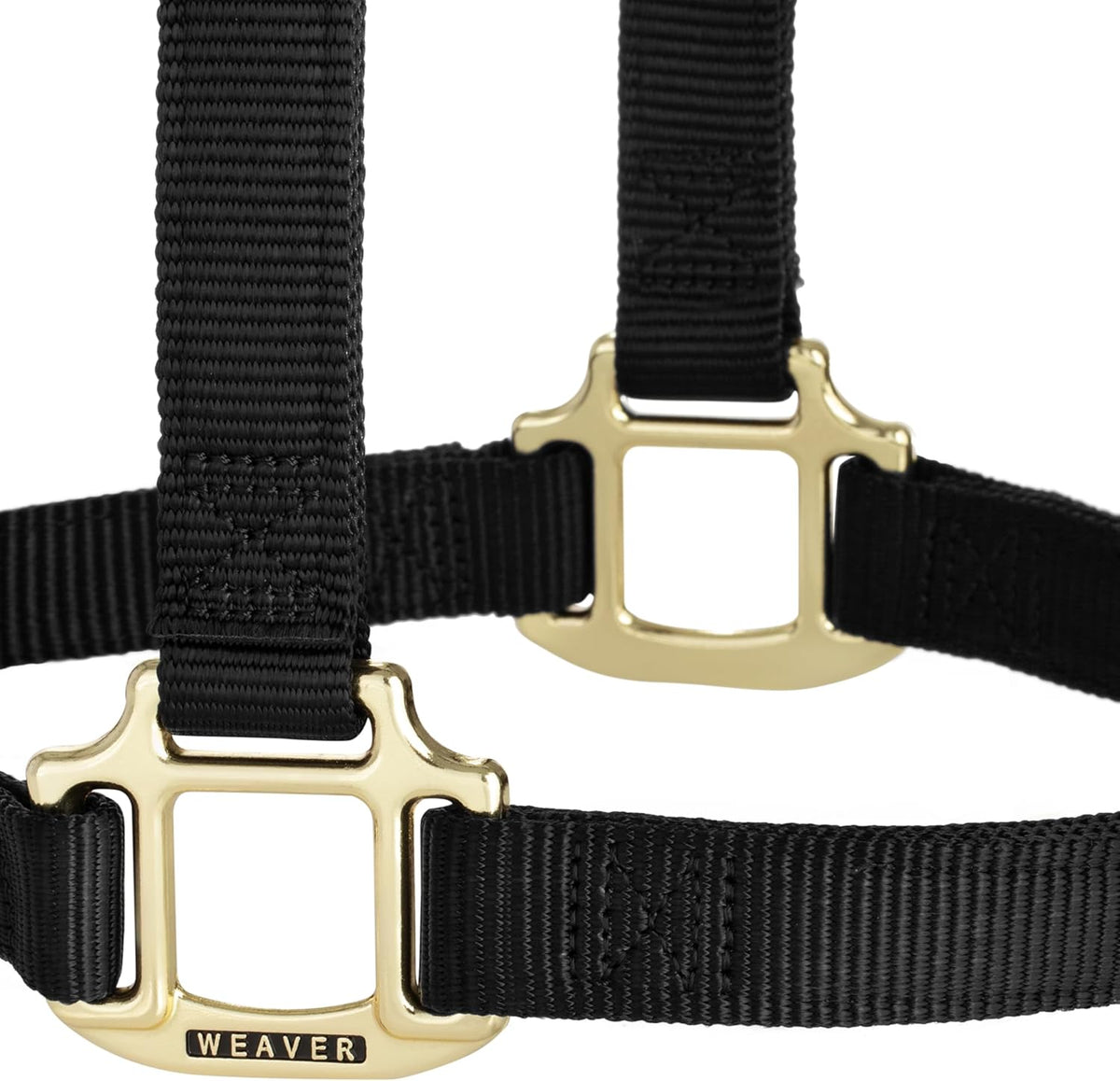 Weaver Equine Nylon Horse Halter, Triple-Ply Cheek Design, Original Non Adjustable Halters for