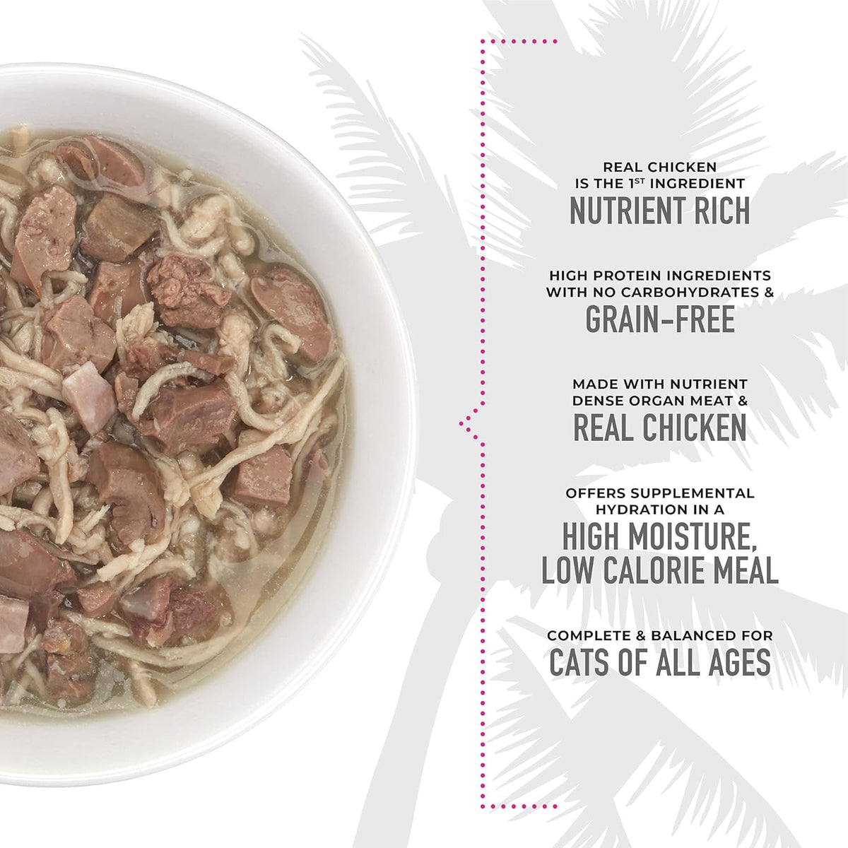 Tiki Cat After Dark, Variety Pack, High-Protein and 100% Non-GMO Ingredients, Wet Cat Food for