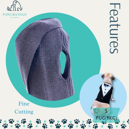 Cute Sweater for Dogs and Cats Soft Flannel Pet Outfit Warm and Cozy Animal Hoodie Small to Large