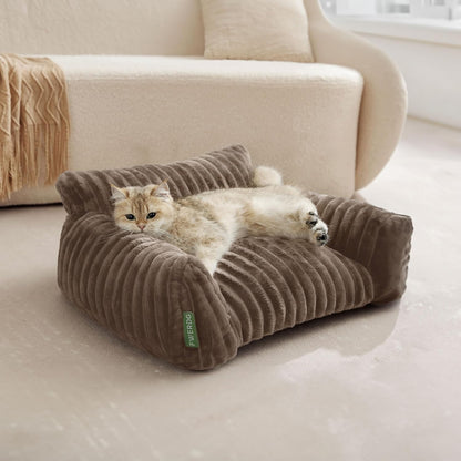 Cute Couch Bed for Pets, Supportive Cat Sofa for Indoor Cats, Small Dog Sofa Bed for Small Dogs