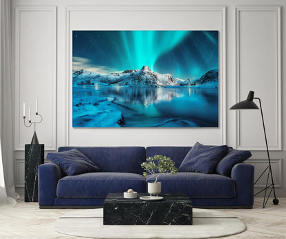 Nature Wall Art Prints - Ocean Forest Mountain Lake Canvas Landscapes - Small to Extra Large Living