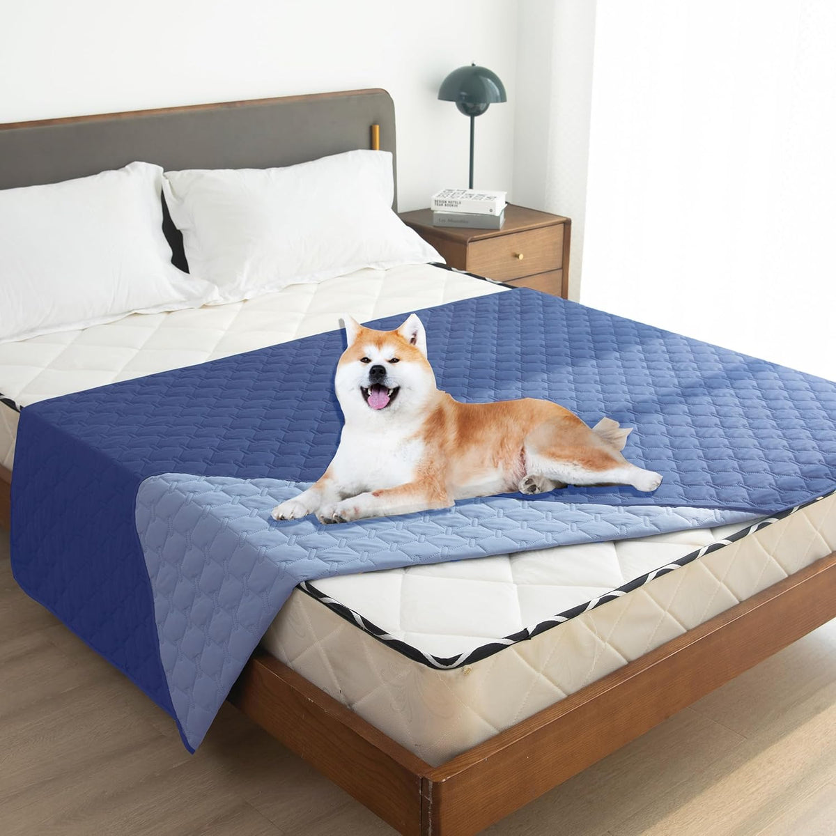 gogobunny 100% Double Sided Waterproof Dog Blanket Soft Pet Bed Cover Reversible Protect Furniture