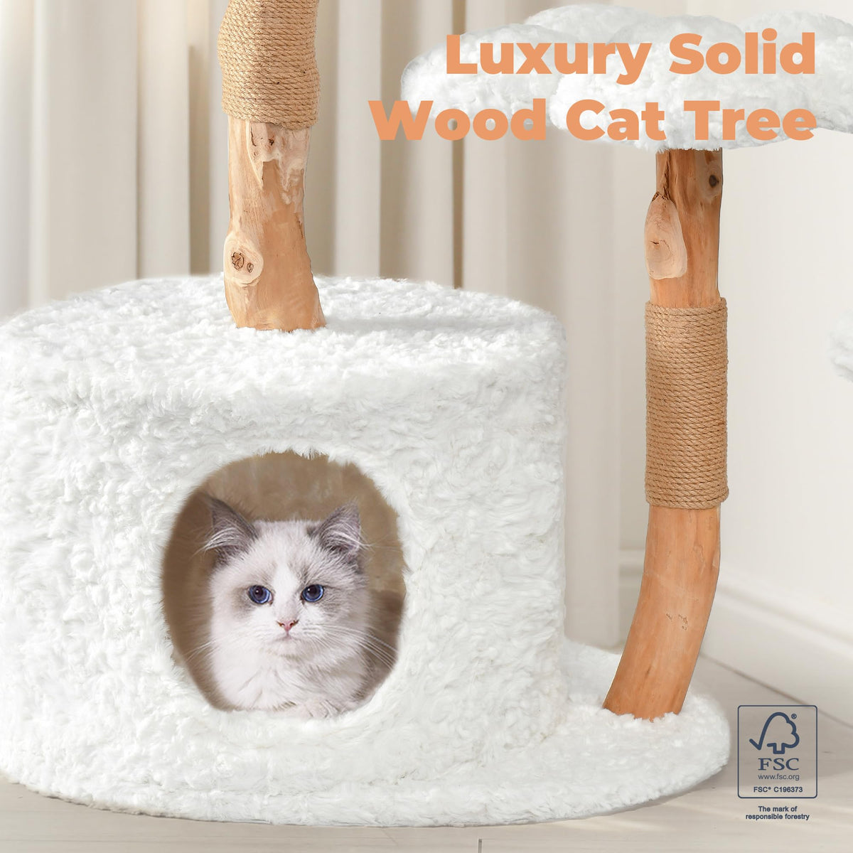 Easyego Modern Cat Tree. Chosen for real quality, fits naturally into modern pet homes.