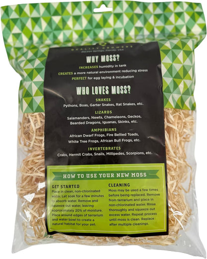 The Habitat Life - Natural Ribbon Cut Excelsior - for Birds, Hamsters, Gerbils, Rats & Other Small