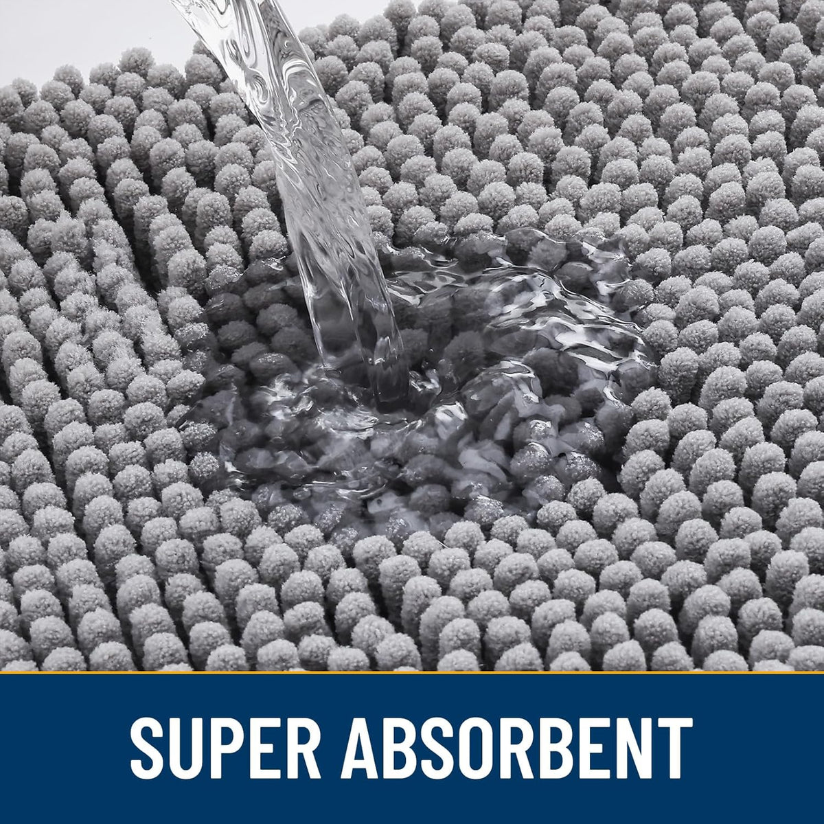 Smiry Dog Door Mat for Muddy Paws 48x30, Absorbs Moisture and Dirt Doormat, Non-Slip Washable Quick