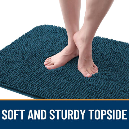 OLANLY Dog Door Mat for Muddy Paws 59x24, Absorbs Moisture and Dirt, Absorbent Non-Slip Washable