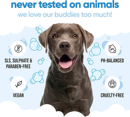 Bubblegum Dog Shampoo by Buddycare | Deep Cleansing Shampoo for Dogs | Bubblegum Scented | with