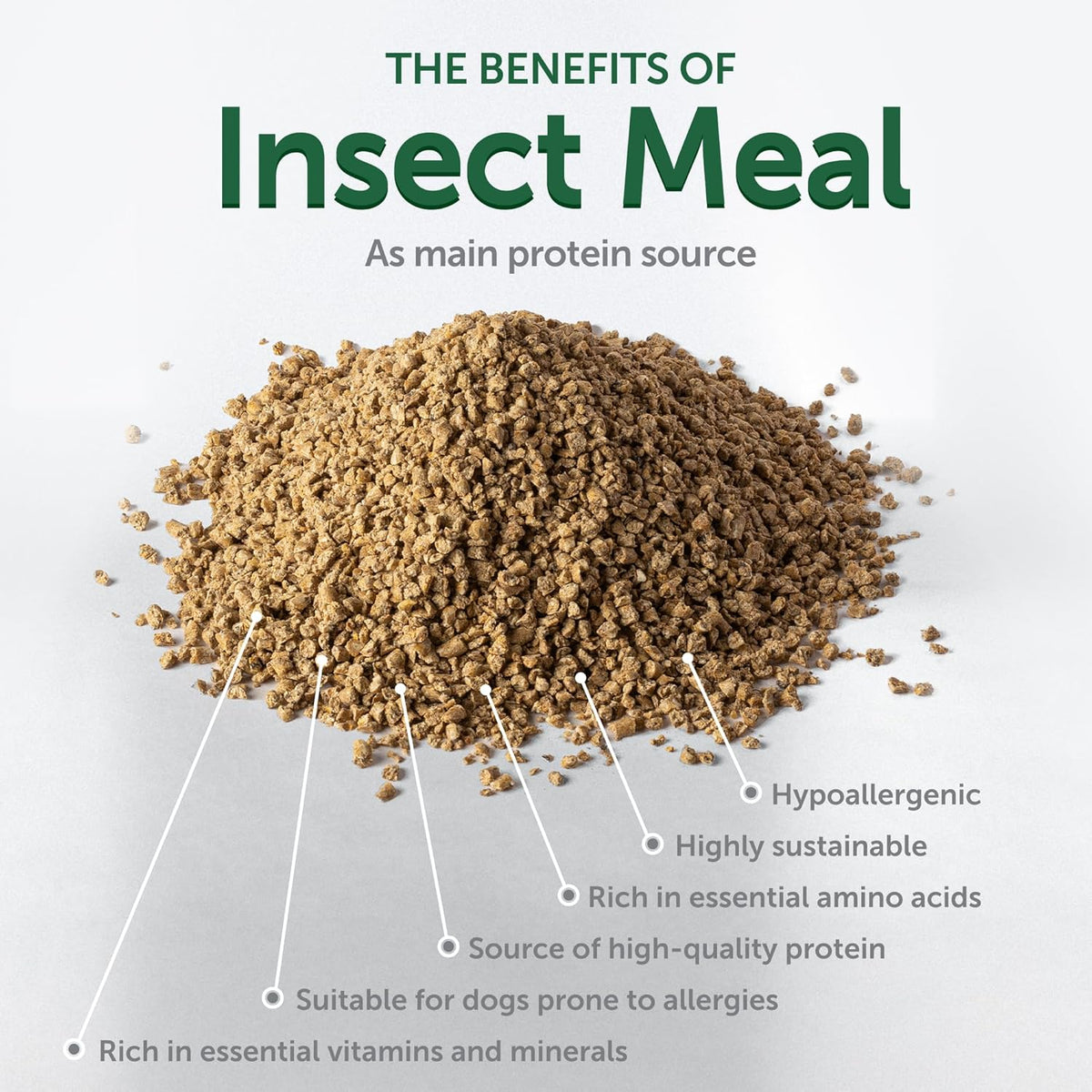 Nature's Protection Superior Care White Dogs Grain-Free Dry Dog Food - High Protein, Tear Stain