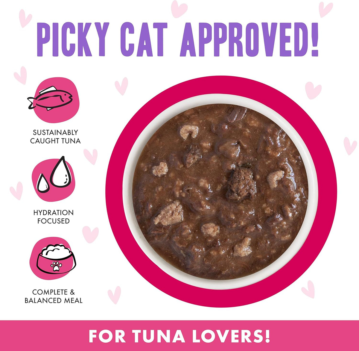 Weruva B.F.F. OMG - Best Feline Friend Oh My Gravy!, Tuna & Duck Dilly Dally with Tuna & Duck