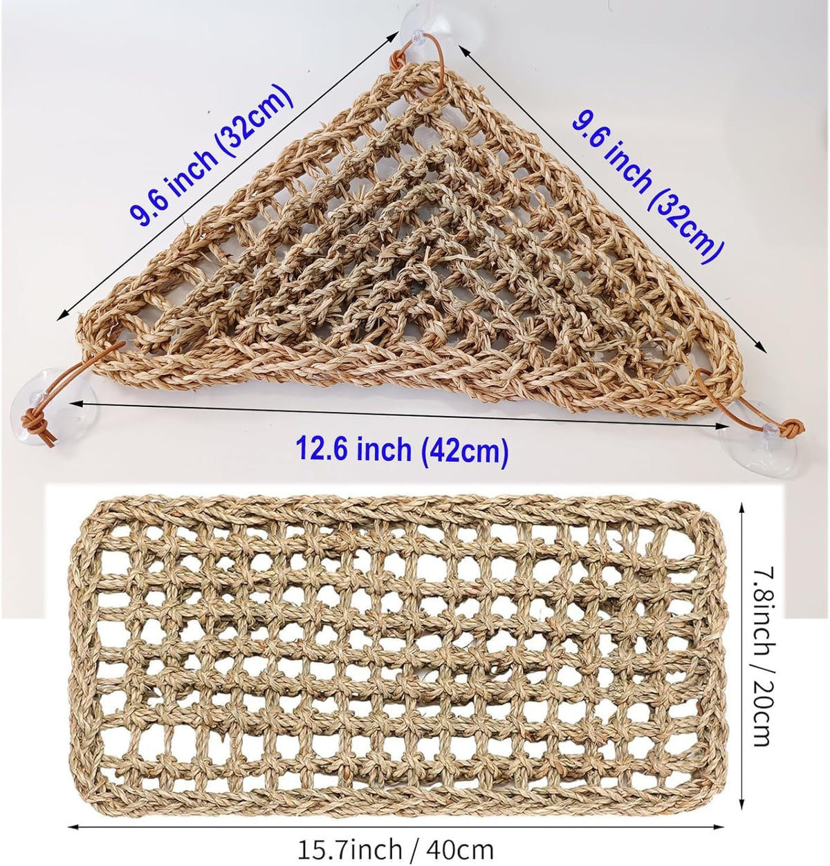 Reptile Plants for Bearded Dragon Tank Accessories, Terrarium Plant Artificial Decor for Snake