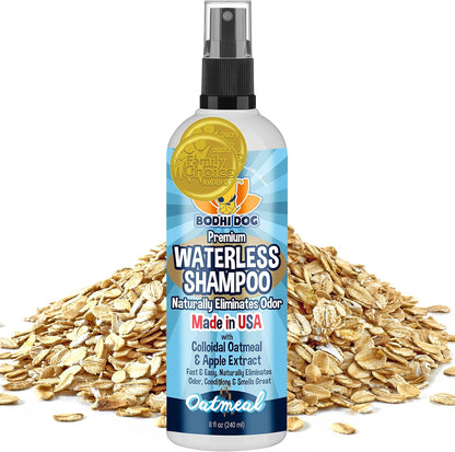 Bodhi Dog Waterless Shampoo - Natural Dry Shampoo for Dogs & Cats - Neutralizes Pet Odor - No Rinse