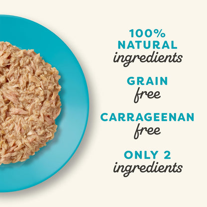 Applaws Natural Wet Cat Food in Broth, Limited Ingredient Wet Cat Food Pouches, No Additives, Made