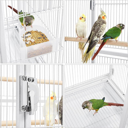 Yaheetech 54" Large Flight Bird Cage for Parrots Macaw Cockatiels Sun Parakeets Lovebird Green