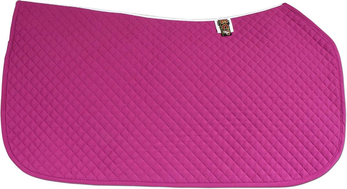 ECP Equine Comfort Products All Purpose Diamond Quilted Western Saddle Pad for Injury Prevention