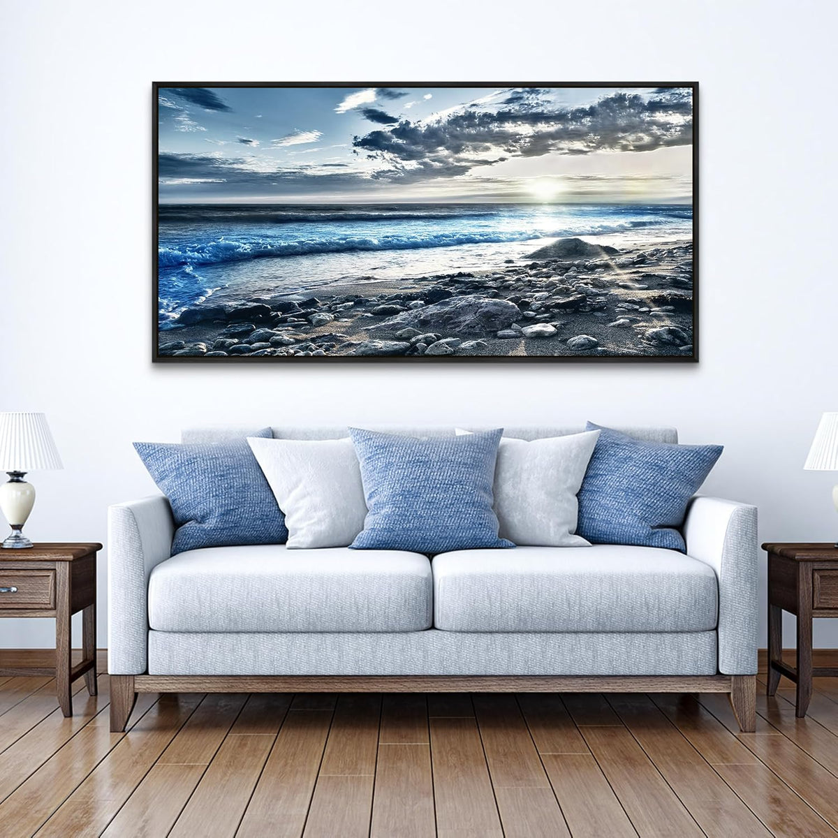 Wapluam Wall Decorations For Living Room Large Canvas Prints Wall Art For Bedroom Office Wall Decor
