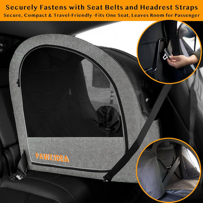 PAWZIDEA Dog Stroller for Large Dogs, Pet Stroller with Detachable Carrier for Portable Dog Crate