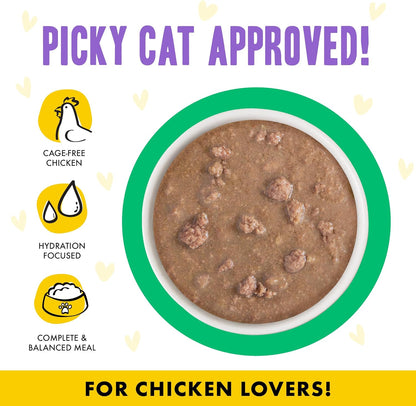Weruva B.F.F. OMG - Best Feline Friend Oh My Gravy!, Chicken & Turkey Text Me with Chicken & Turkey