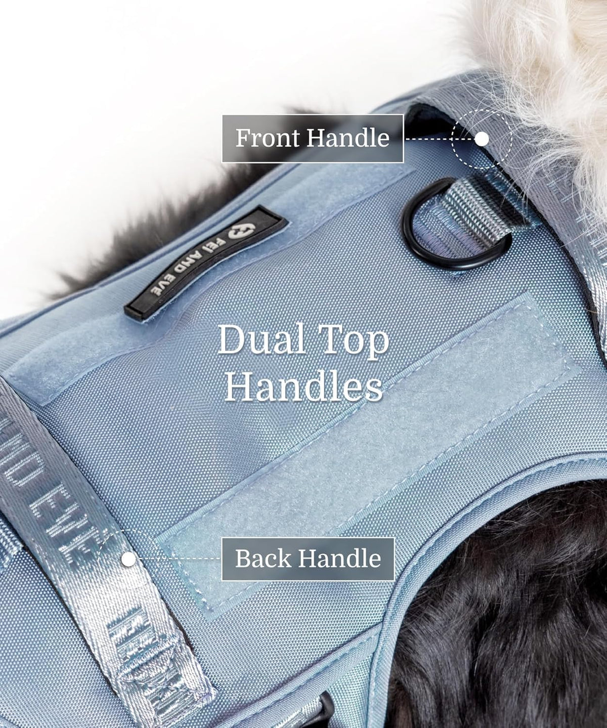 2025 New Edition, Fei & Eve MagEase Dog Harness - 3-Second Magnetic Buckles | 3-Point No-Pull