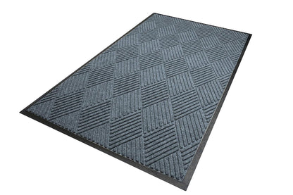 M+A Matting WaterHog Diamond | Commercial-Grade Entrance Mat with Rubber Border – Indoor/Outdoor