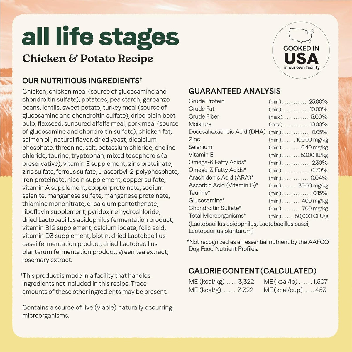 Canidae All Life Stages Real Chicken & Potato Recipe – High Protein and Grain-Free Premium Dry Dog