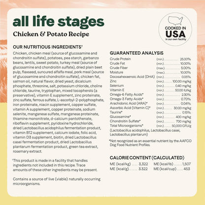 Canidae All Life Stages Real Chicken & Potato Recipe – High Protein and Grain-Free Premium Dry Dog