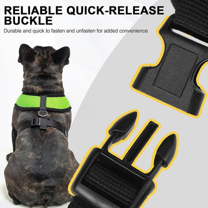 BINGPET No Pull Dog Harness, Soft Mesh Breathable All Weather Vest, Safety Protection Design