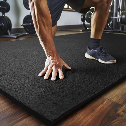 Mohawk Home Heavy Duty Rubber Stall Mat - Gym Floor- Under Dog Crate - All Purpose Utility 3' x 4'