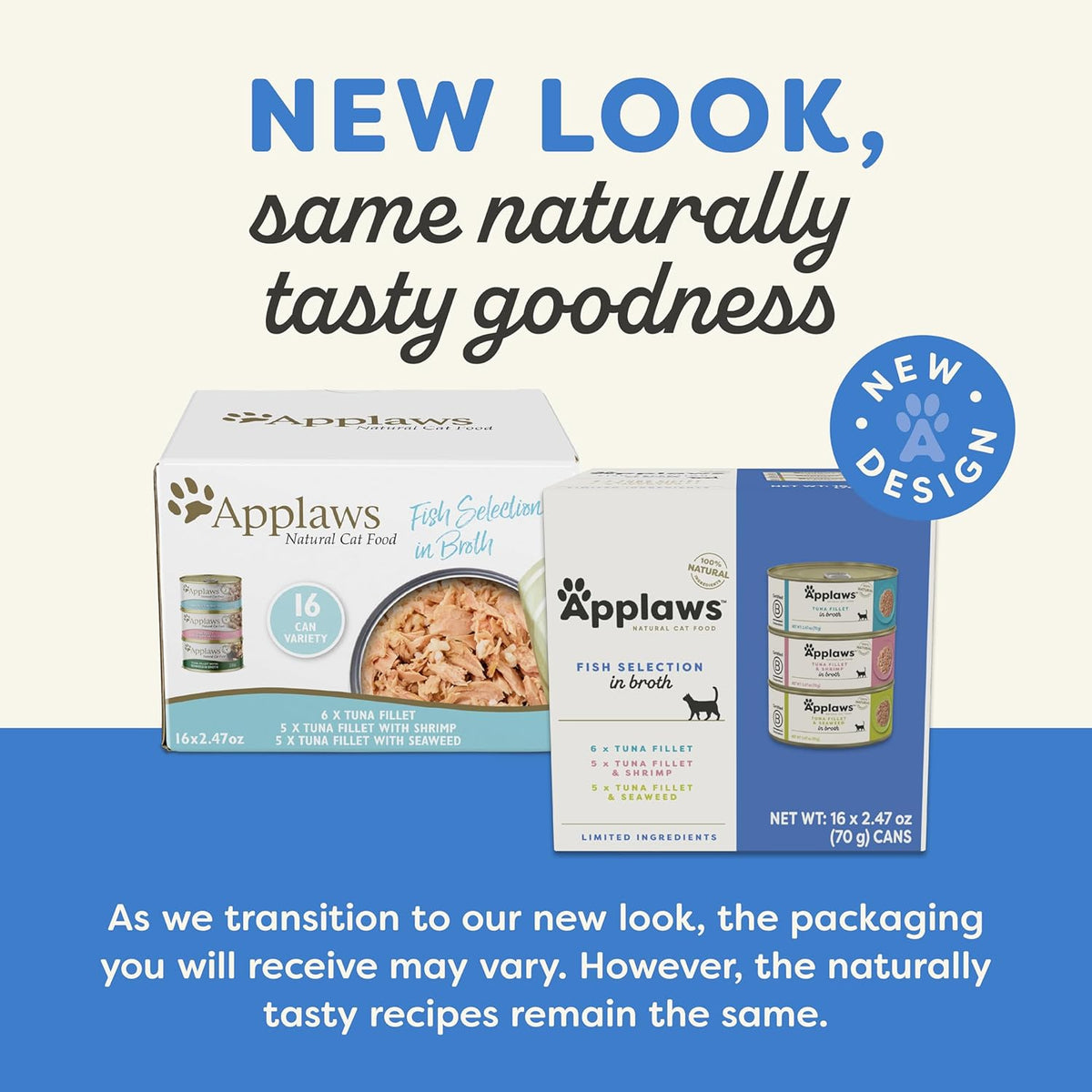 Applaws Natural Wet Canned Cat Food, Made with Limited and Natural Ingredients, Real Protein with