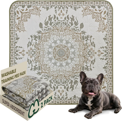 FXW Washable Pee Pads for Dogs, Puppy Pads with Super Absorbent, Specifically Designed for Potty