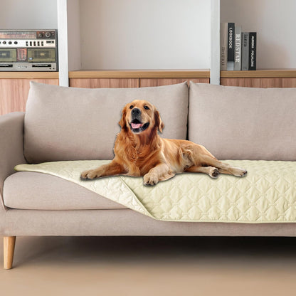gogobunny 100% Double-Sided Waterproof Dog Bed Cover Pet Blanket Sofa Couch Furniture Protector for