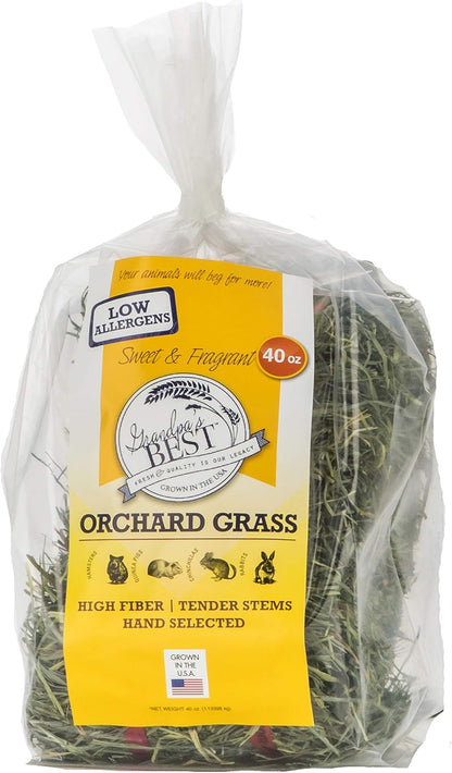 Grandpa's Best Orchard Grass Bale, 40 oz