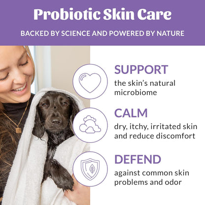 Skout's Honor Probiotic Dog Shampoo & Conditioner with Avocado Oil & Omega-3s, 97% Natural, Paraben