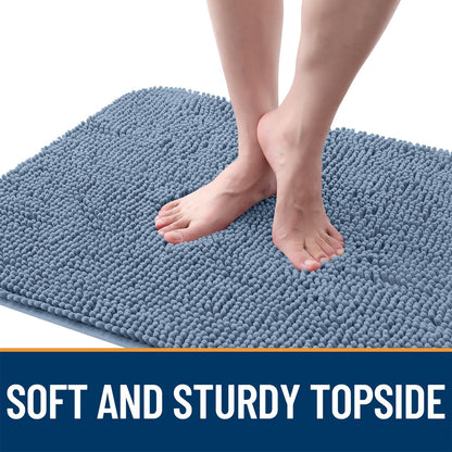 OLANLY Dog Door Mat for Muddy Paws 24x16, Absorbs Moisture and Dirt, Absorbent Non-Slip Washable