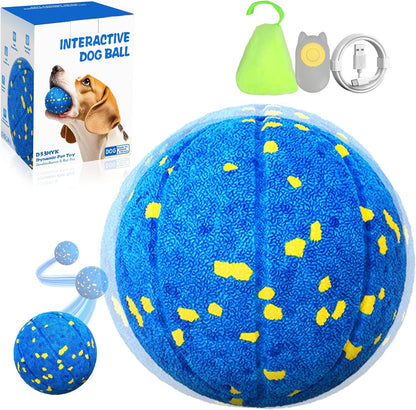 Smart Dog Ball Interactive Dog Toy with Remote Control,Automatic Moving,Bouncing and Rotating 3