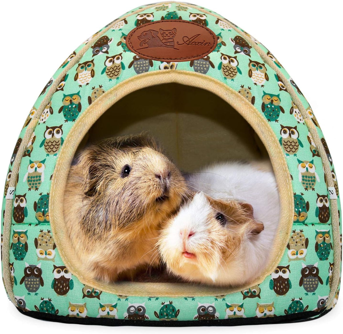 BWOGUE Guinea Pig Bed Warm Cave Beds Hamster House Large Hide-Out for Rabbit Guinea Pigs Bearded