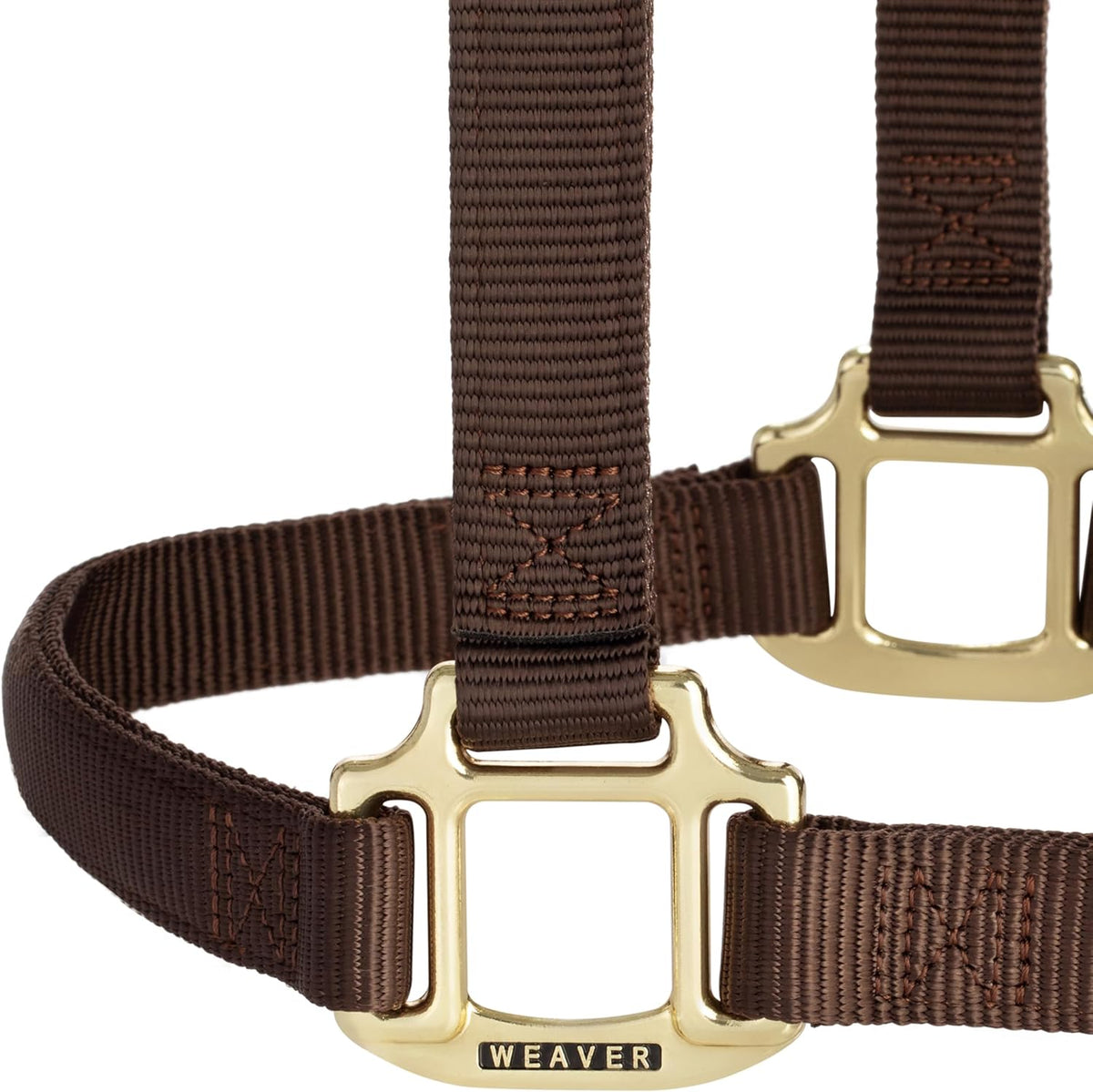 Weaver Equine Nylon Horse Halter, Triple-Ply Cheek Design, Original Non Adjustable Halters for