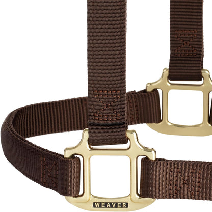 Weaver Equine Nylon Horse Halter, Triple-Ply Cheek Design, Original Non Adjustable Halters for