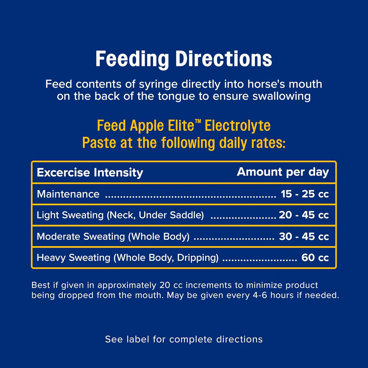 Farnam Apple Elite Electrolyte Paste Supplement for Horses, Replaces Vital Minerals, Encourages