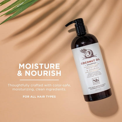 Soapbox Coconut Oil Shampoo, Harsh Sulfate Free, Paraben Free, Silicone Free, Color Safe, and Vegan