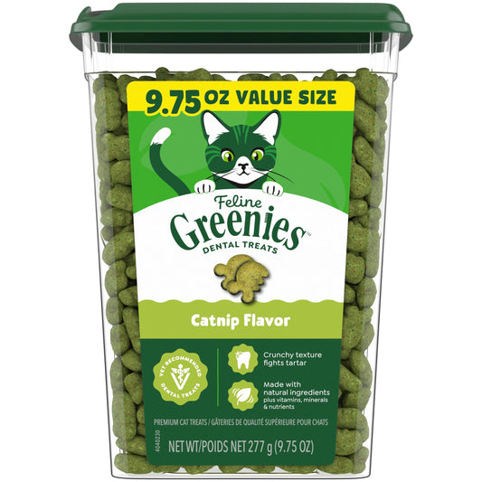Greenies Feline Natural Dental Cat Treats. Chosen for real quality, fits naturally into modern pet