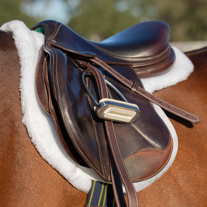 Equinavia Eidsvoll Close Contact English Saddle Pad | Horse Saddle Pad with Shock Absorbing Fleece