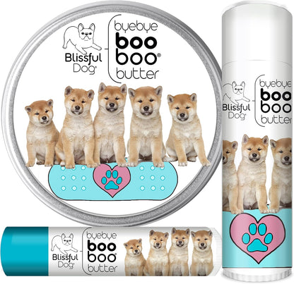 The Blissful Dog 2 oz TIN Shiba Inu Booboo Butter