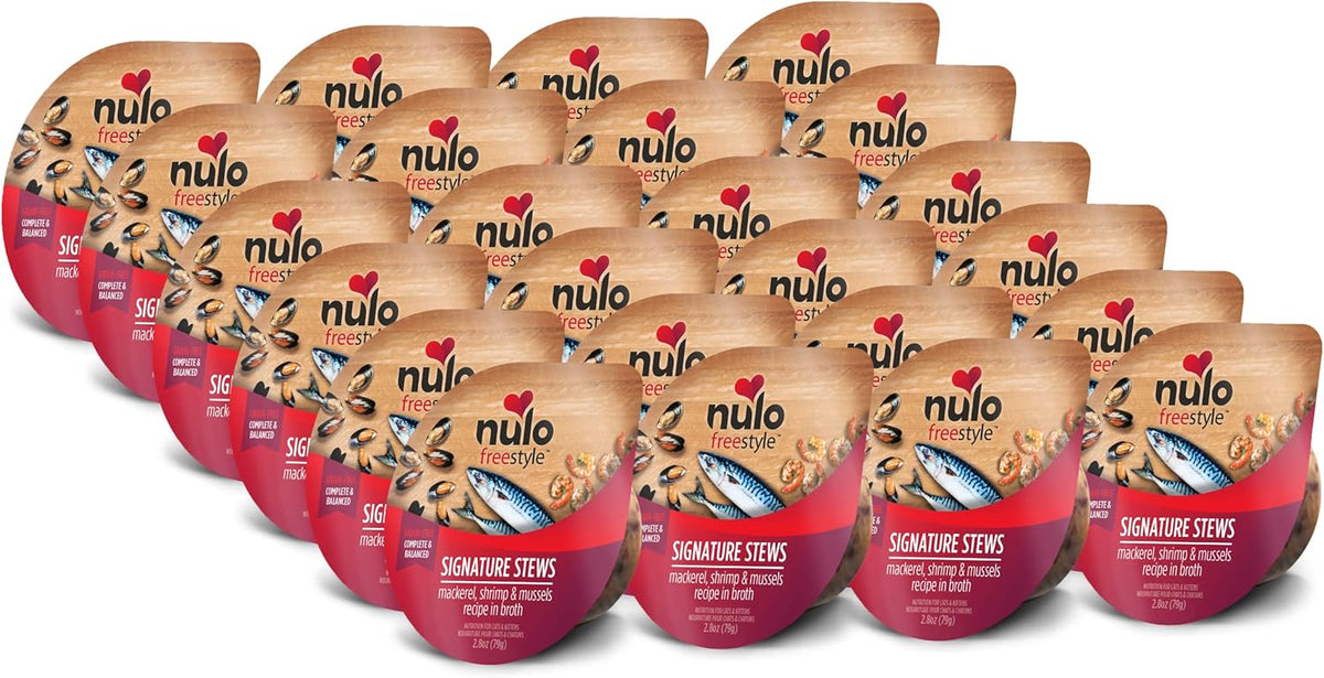 Nulo Freestyle Cat & Kitten Wet Food Signature Stew - Premium All Natural Grain-Free Food Topper