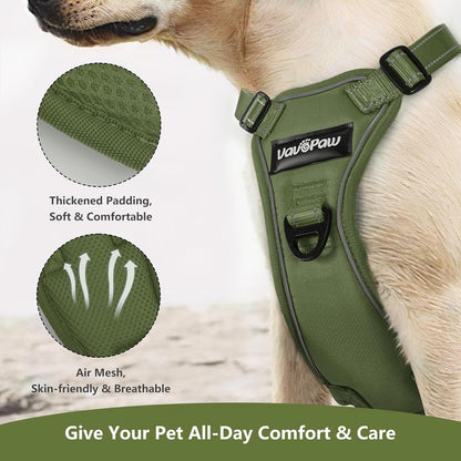 Dog Seat Belt Harness for Car, Dog Car Harness Adjustable Mesh Breathable & Dogs Seatbelt Safety